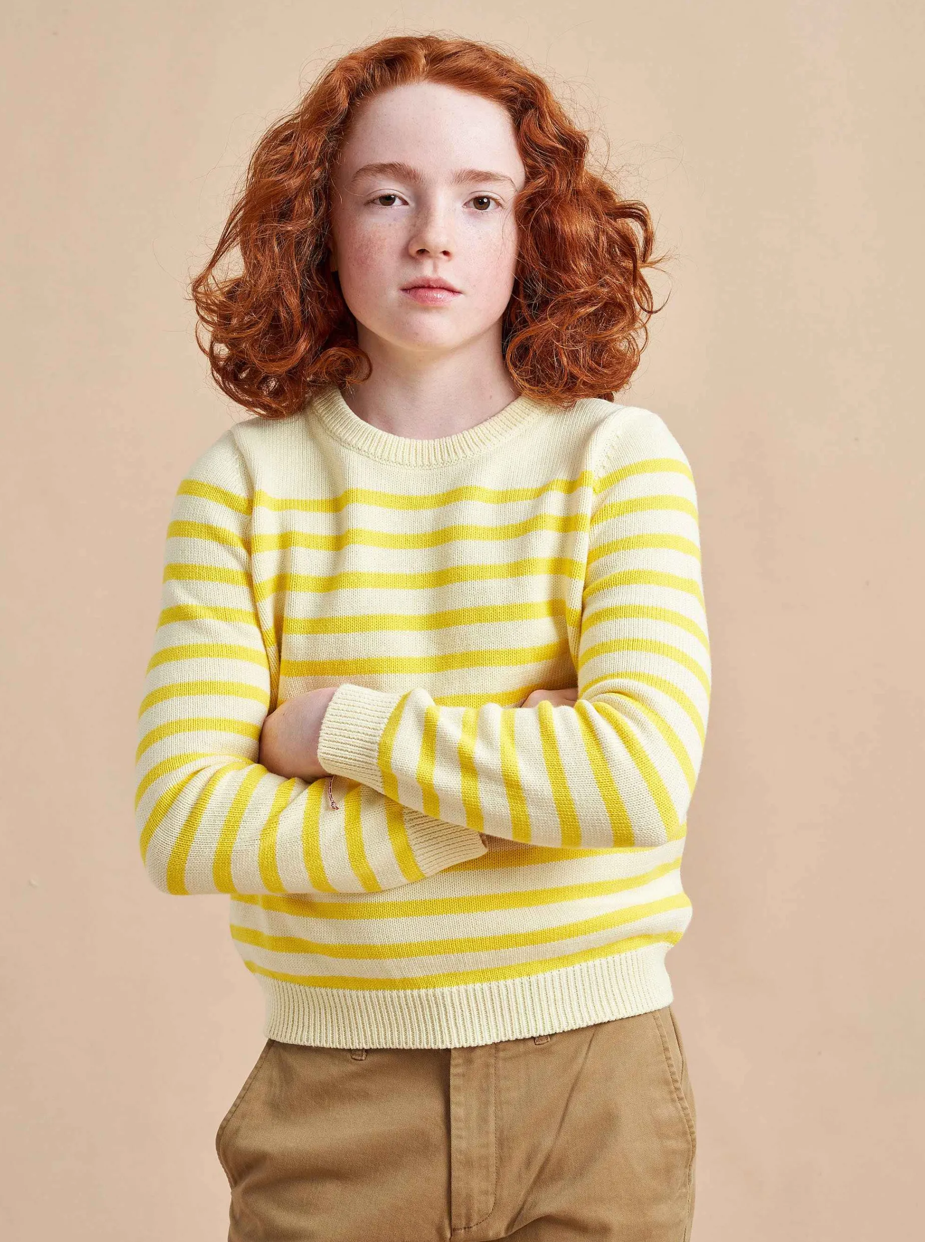 La Ligne Marini Sweater Yellow Flash Sale