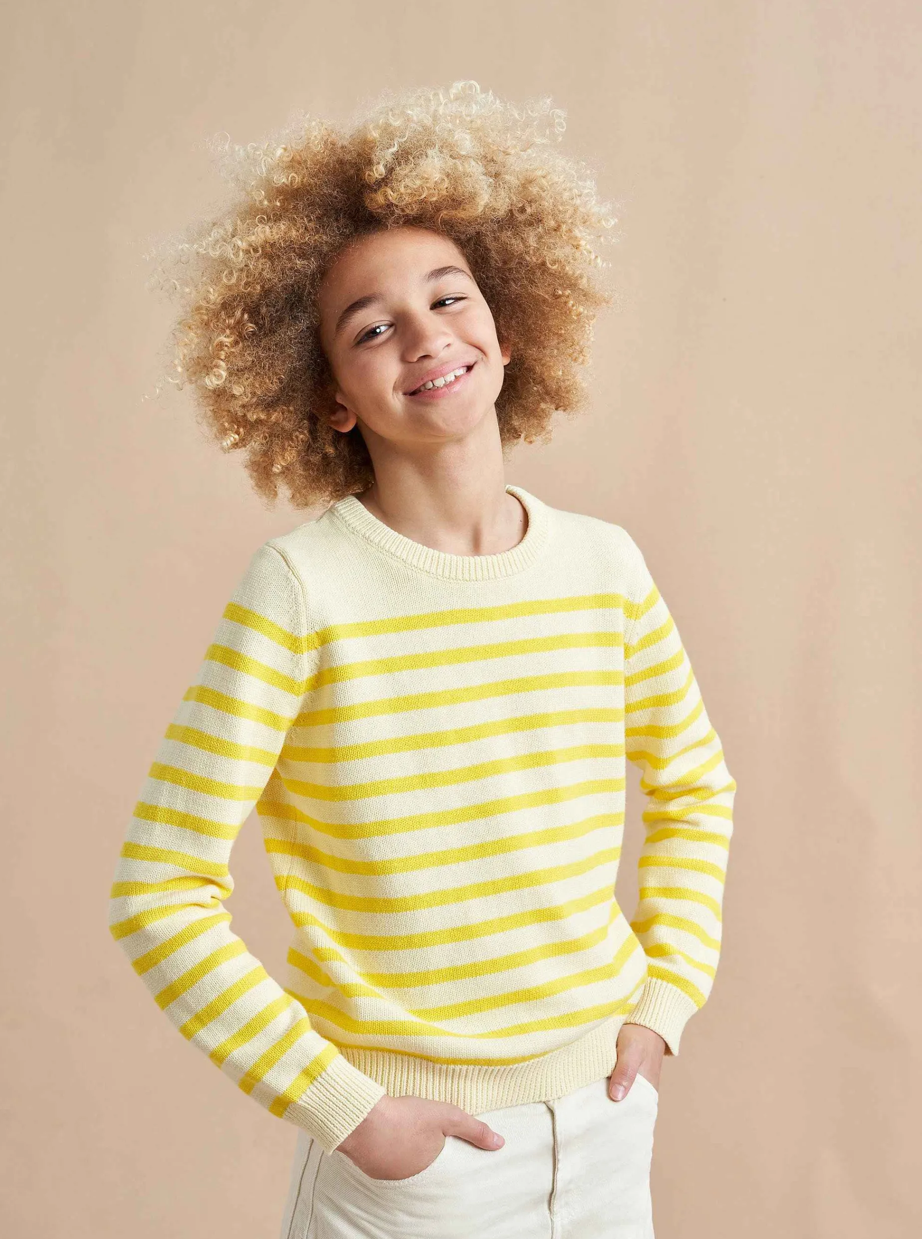 La Ligne Marini Sweater Yellow Flash Sale