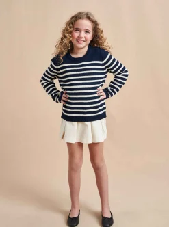 La Ligne Marini Sweater Navy/Cream Sale
