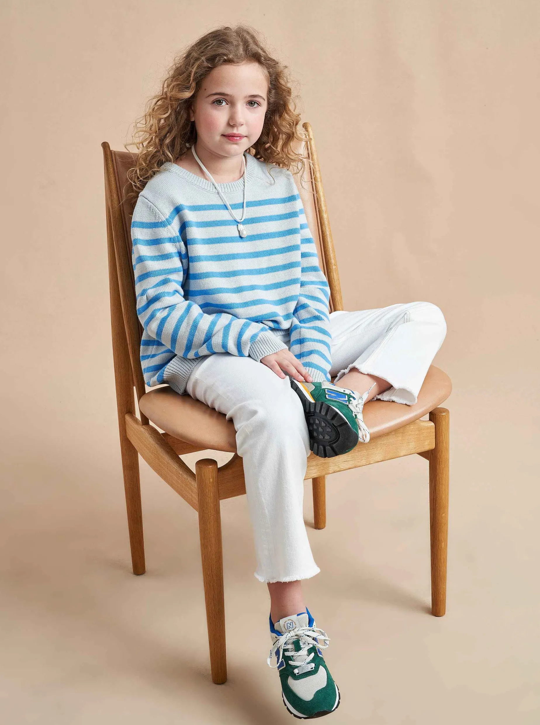 La Ligne Marini Sweater Pale Blue Shop