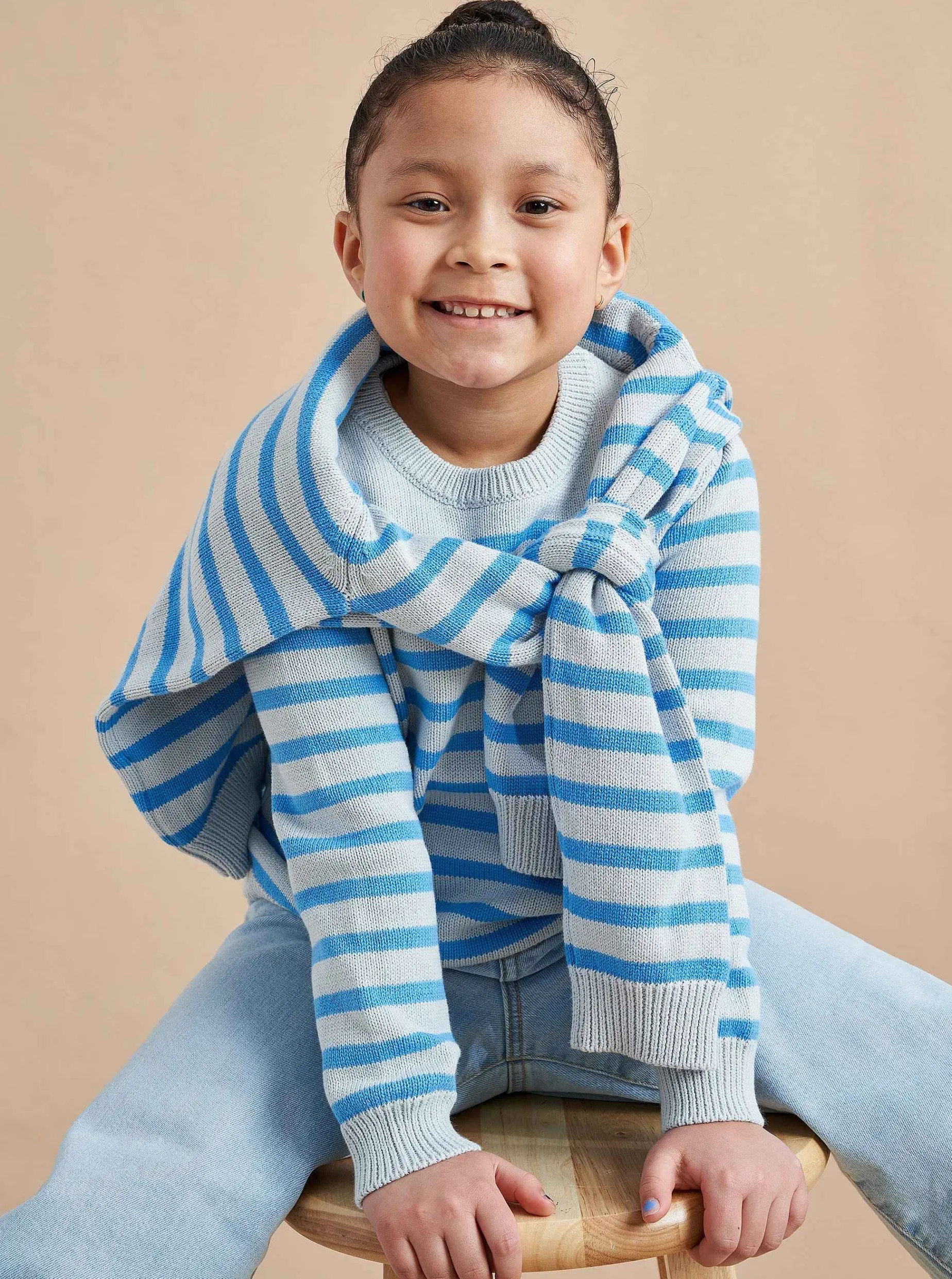 La Ligne Marini Sweater Pale Blue Shop