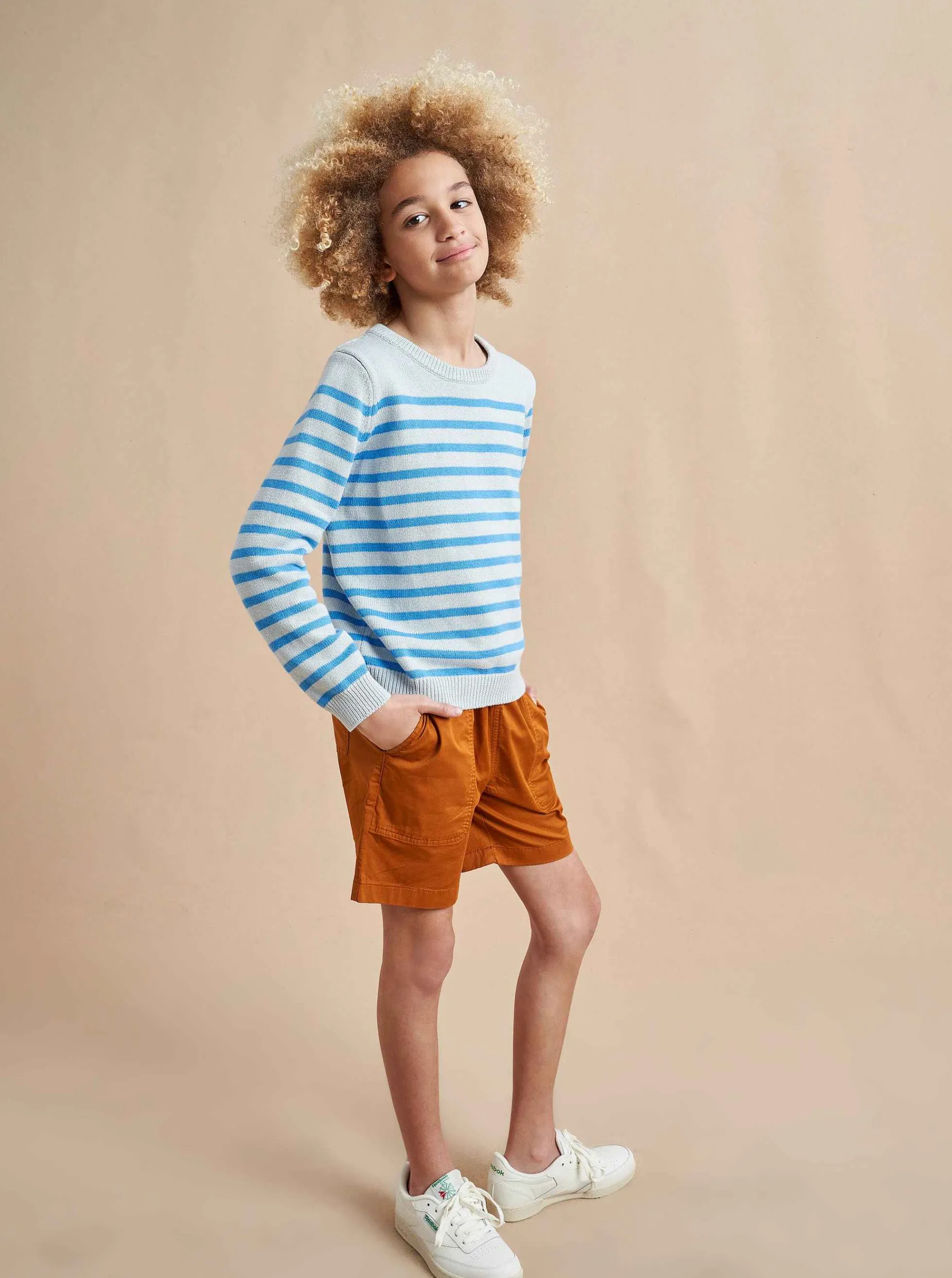 La Ligne Marini Sweater Pale Blue Shop