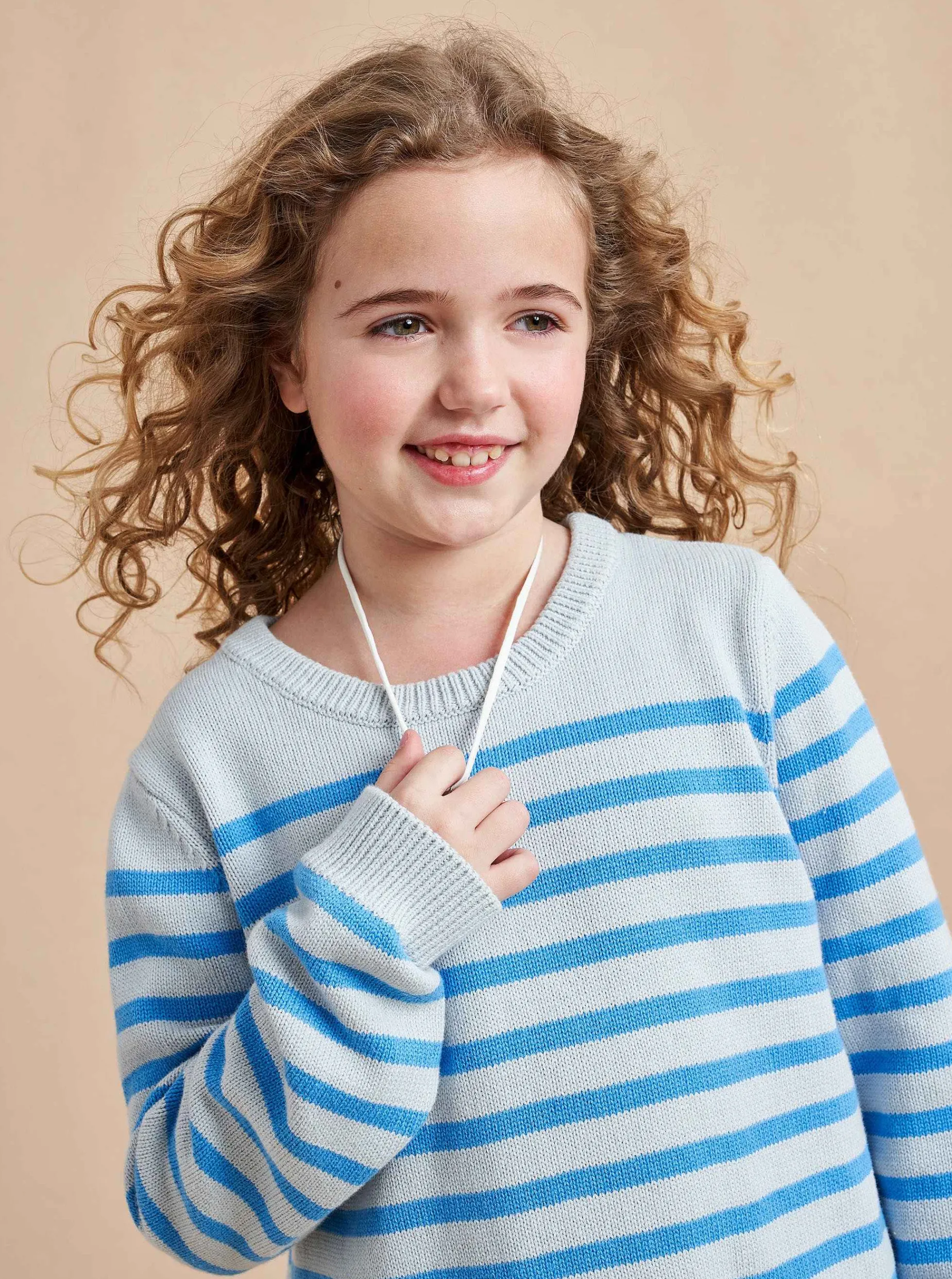 La Ligne Marini Sweater Pale Blue Shop