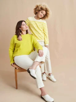 La Ligne Marini Sweater Yellow New
