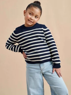La Ligne Marini Sweater Navy/Cream Online