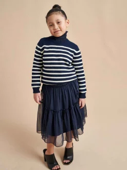 La Ligne Marini Sweater Navy/Cream Online