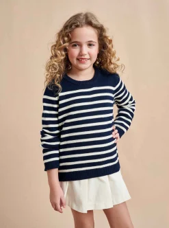 La Ligne Marini Sweater Navy/Cream Online
