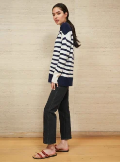 La Ligne Maritime Marin Cardigan Online