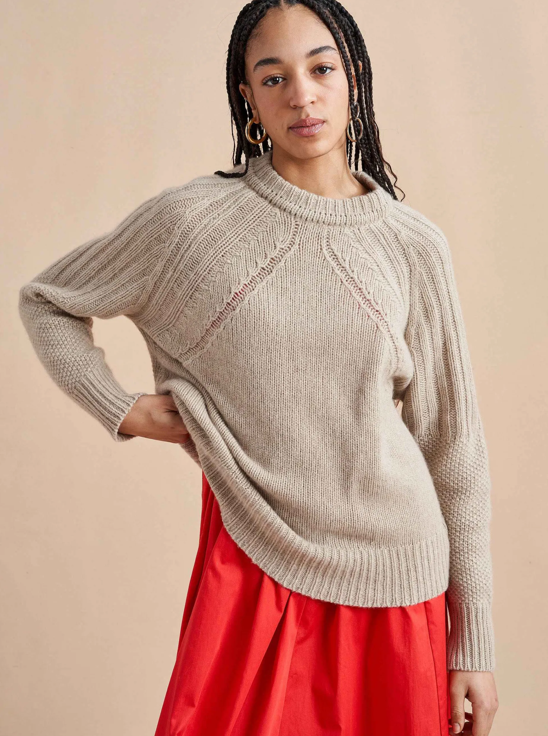 La Ligne Max Sweater Tan Hot