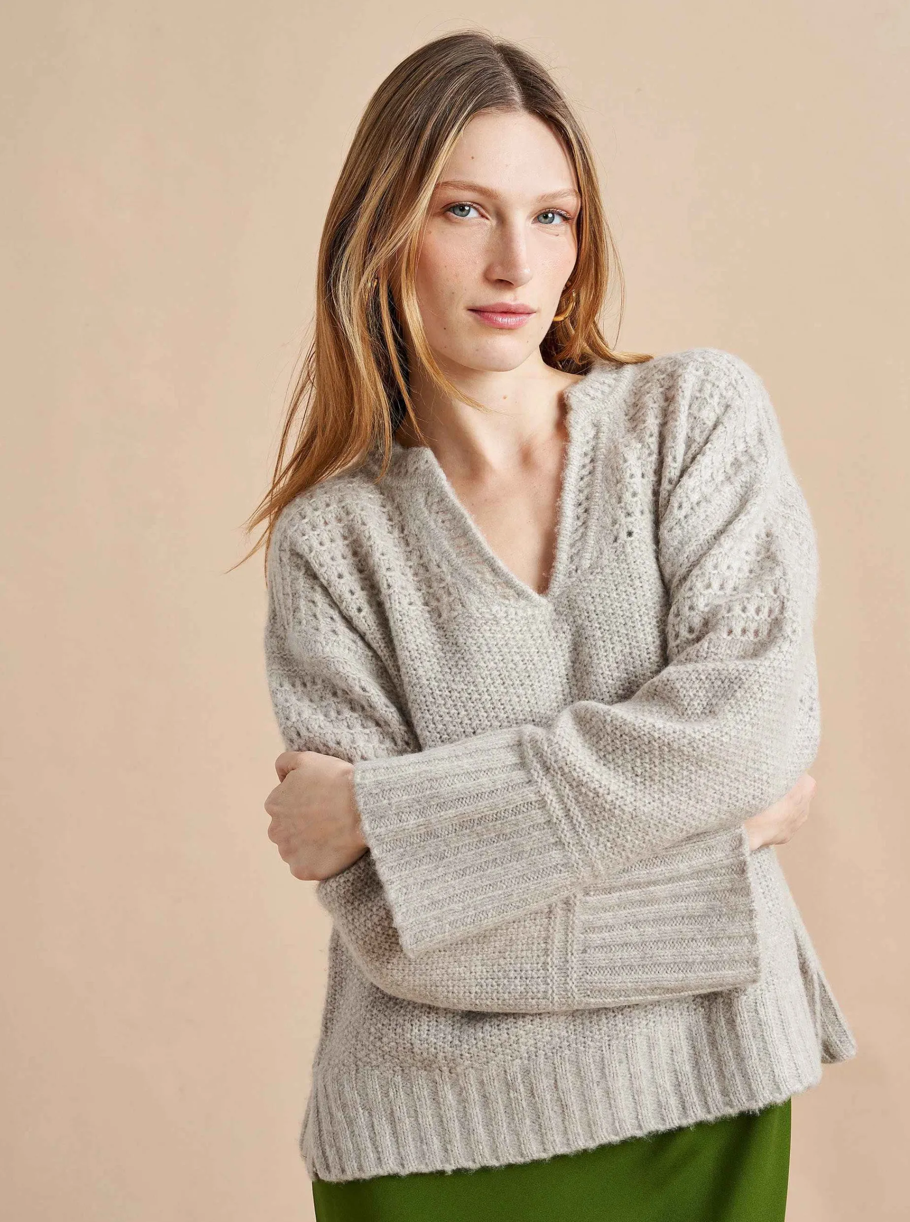 La Ligne Maxime V Neck Sweater Cheap