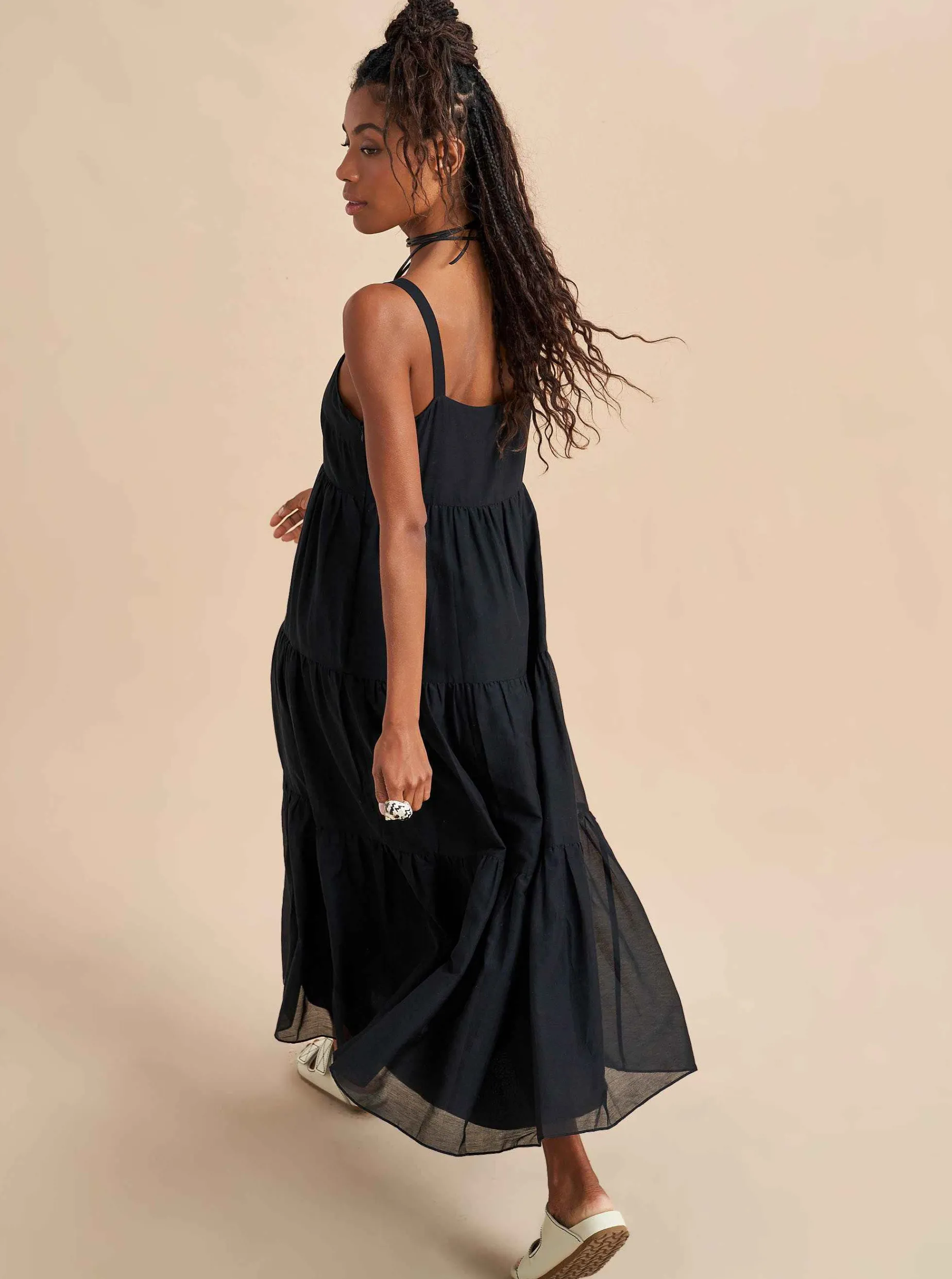 La Ligne Melisa Dress Black Flash Sale