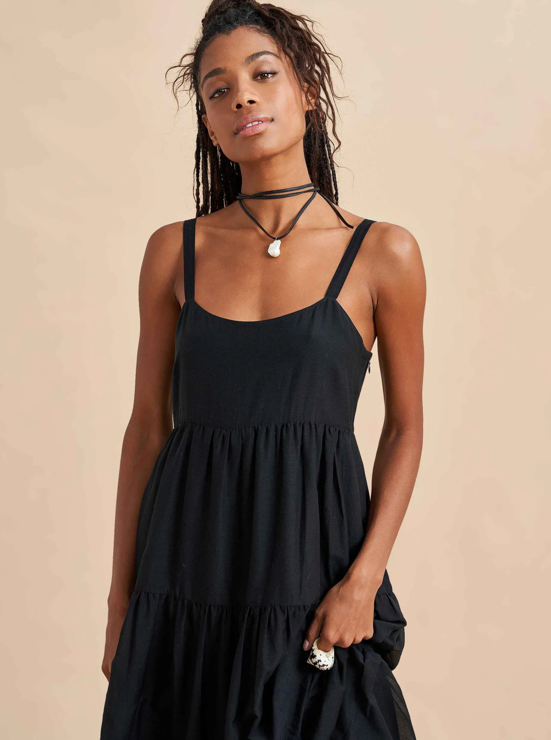 La Ligne Melisa Dress Black Flash Sale