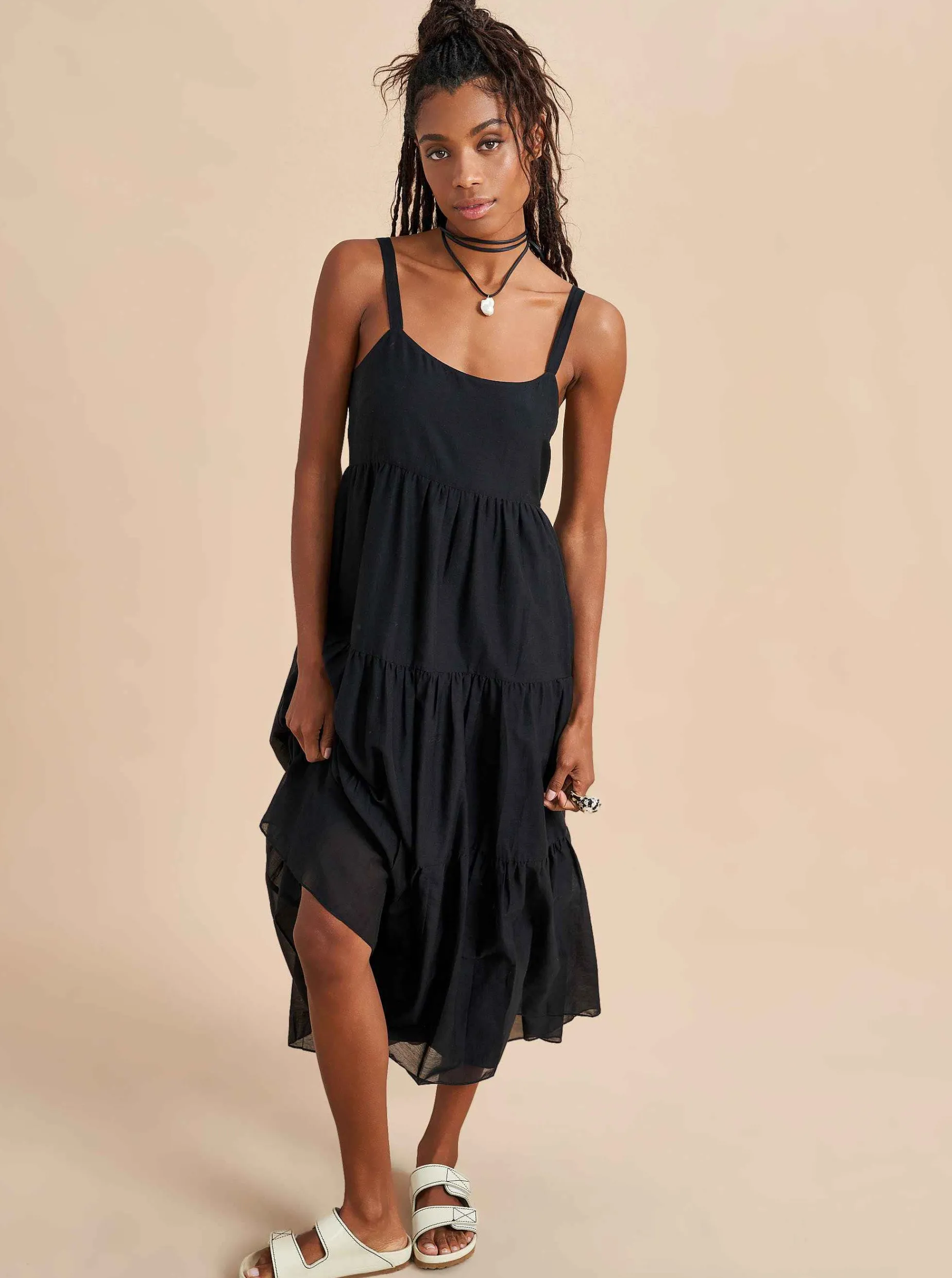 La Ligne Melisa Dress Black Flash Sale