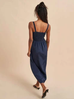 La Ligne Mia Dress Navy Online
