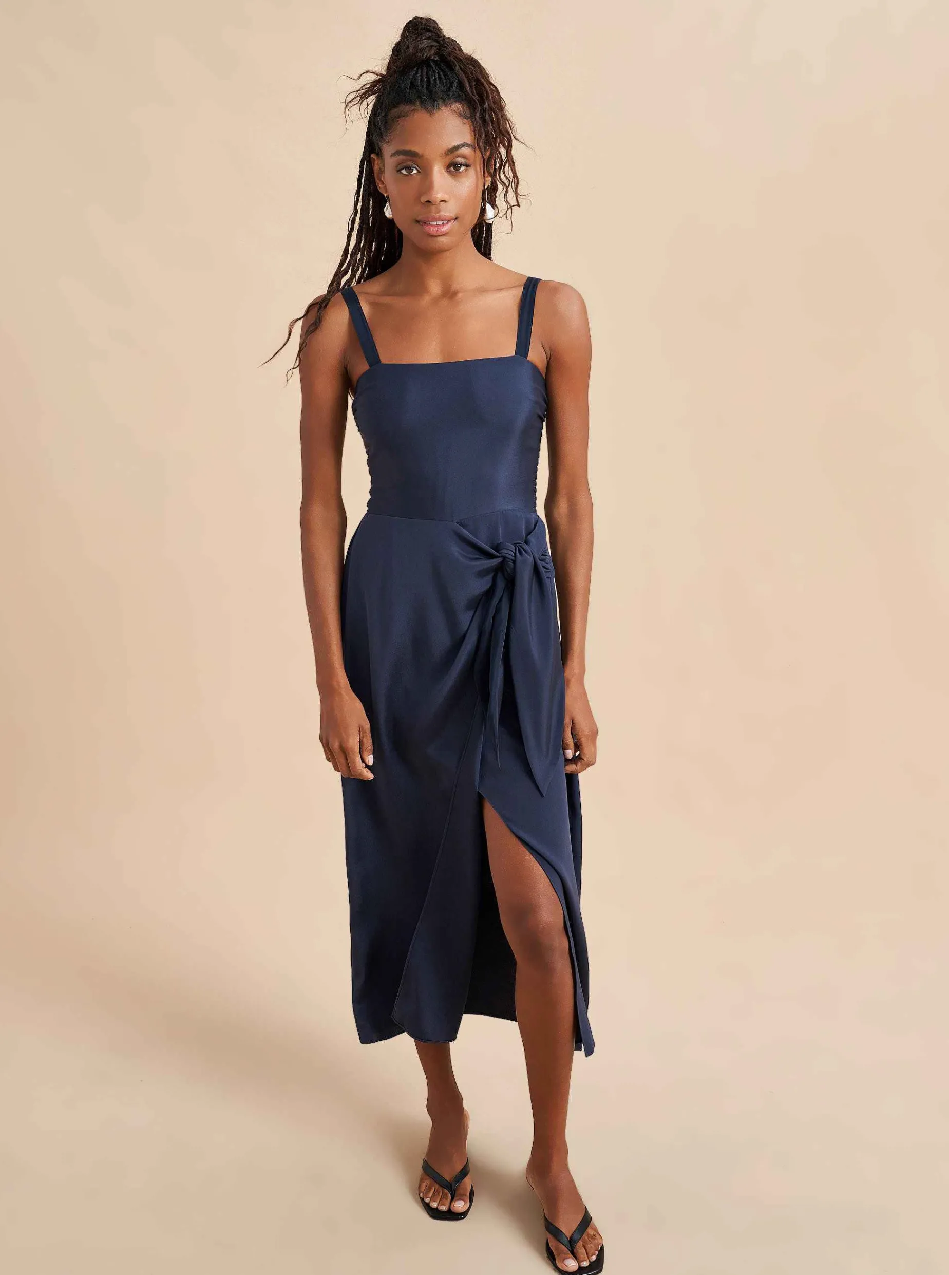 La Ligne Mia Dress Navy Online