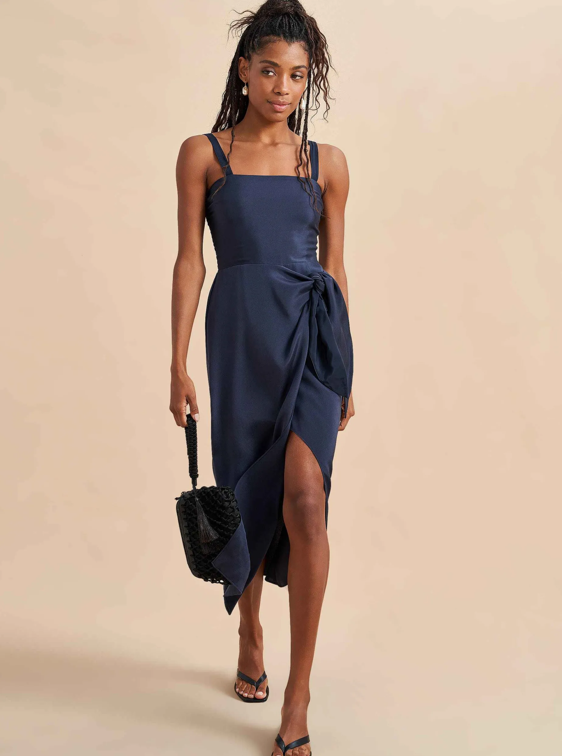 La Ligne Mia Dress Navy Online