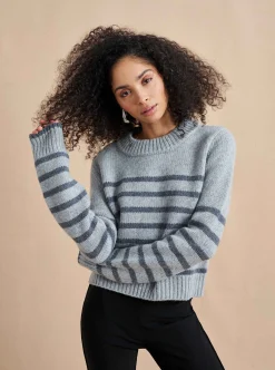 La Ligne Mini Marin Sweater Grey/Dark Grey Hot