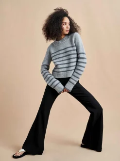La Ligne Mini Marin Sweater Grey/Dark Grey Hot