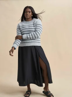 La Ligne Mini Marin Sweater Grey/Dark Grey Hot