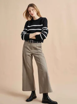 La Ligne Mini Marina Sweater Black/Cream Outlet
