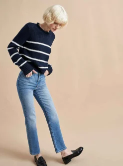 La Ligne Mini Marina Sweater Navy/Ivory Outlet