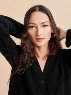 La Ligne Mini Toujours Cardigan Black Clearance