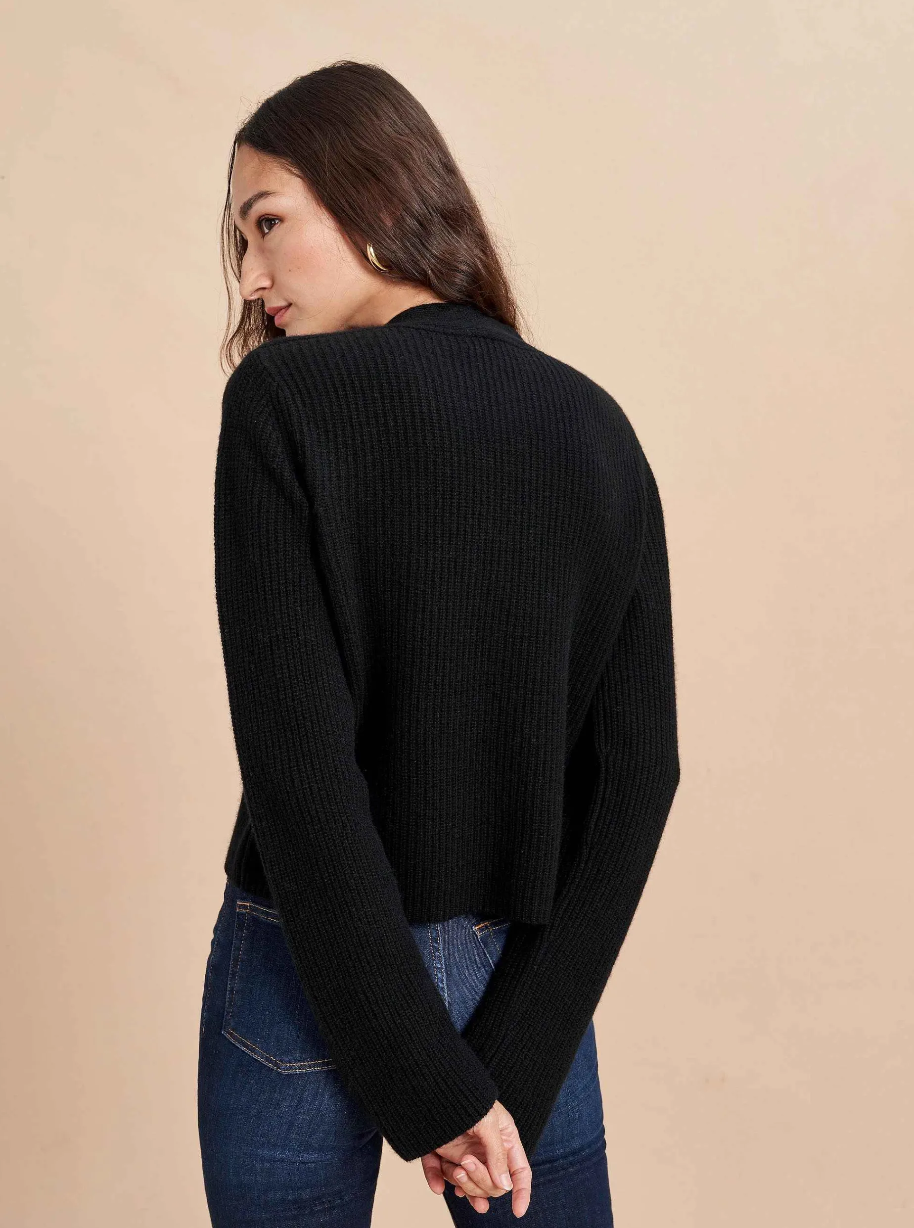 La Ligne Mini Toujours Cardigan Black Clearance