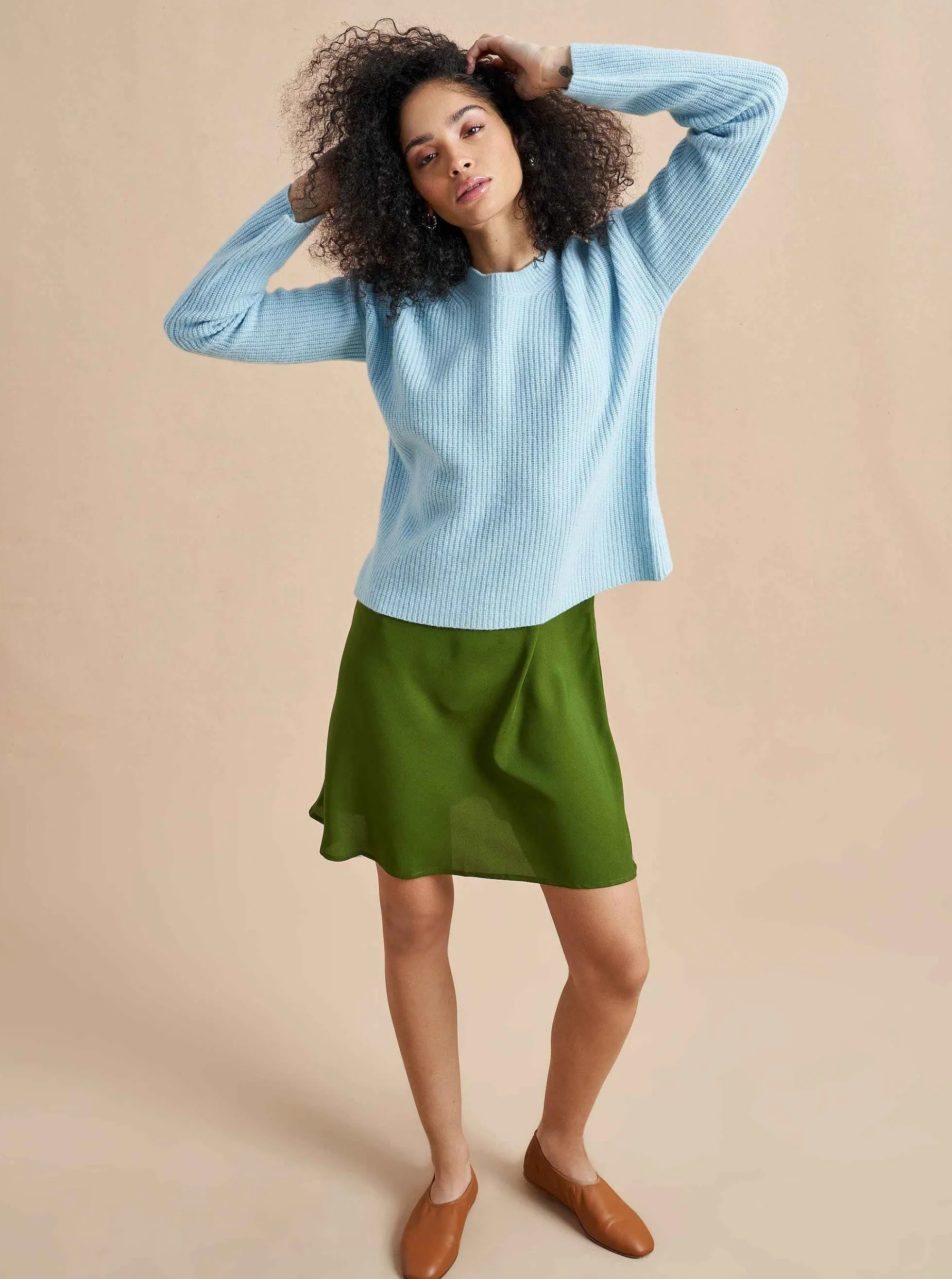 La Ligne Mini Toujours Sweater Periwinkle Best