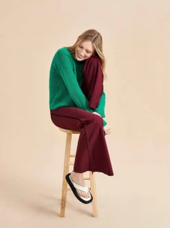 La Ligne Mini Toujours Sweater Kelly Green Clearance