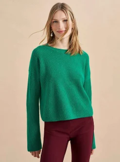 La Ligne Mini Toujours Sweater Kelly Green Clearance