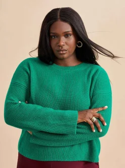La Ligne Mini Toujours Sweater Kelly Green Clearance
