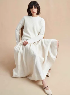 La Ligne Mini Toujours Sweater Cream Sale