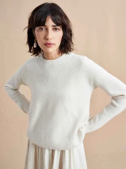 La Ligne Mini Toujours Sweater Cream Sale