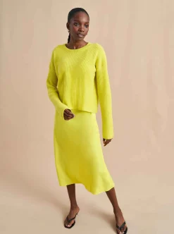La Ligne Mini Toujours Sweater Lemon Cheap