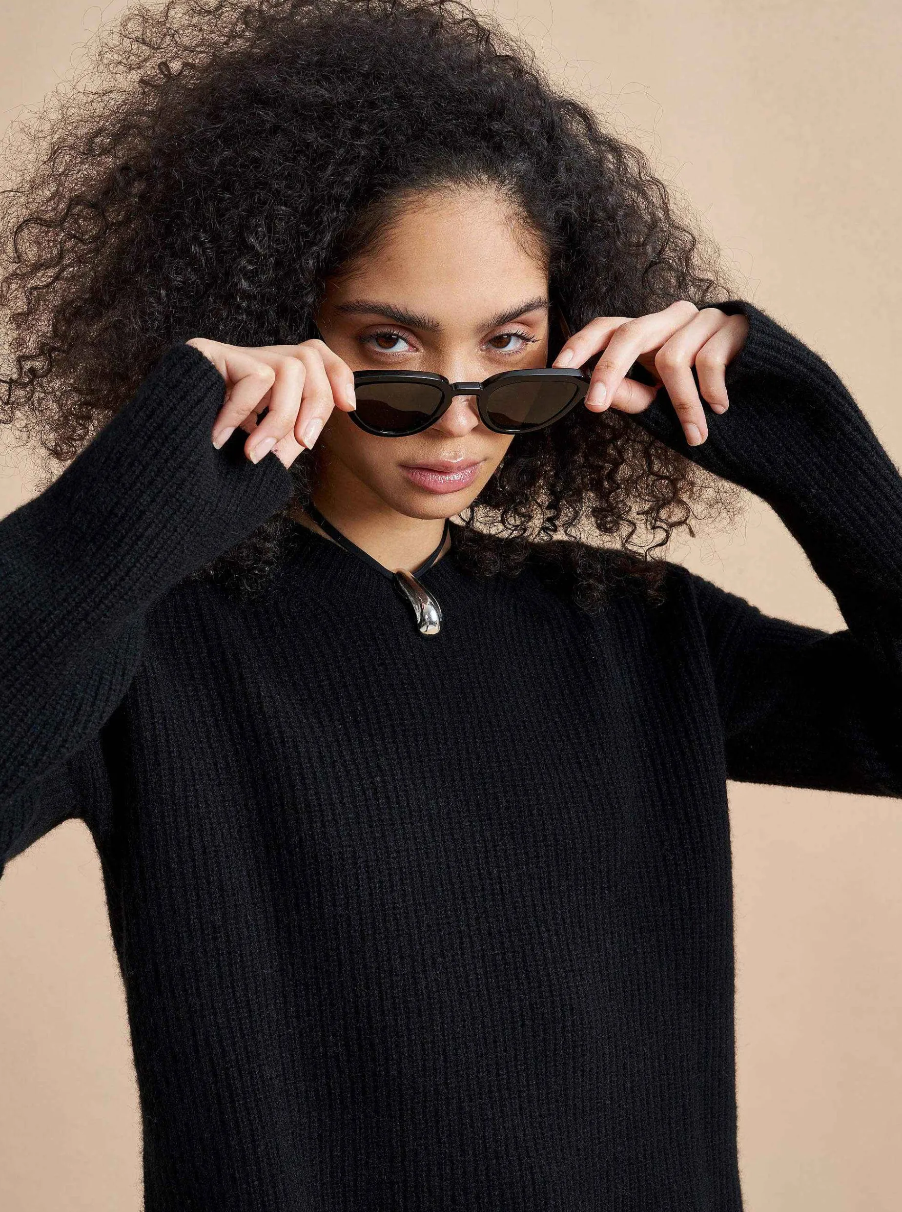 La Ligne Mini Toujours Sweater Black Discount