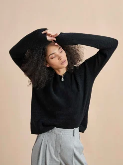 La Ligne Mini Toujours Sweater Black Discount