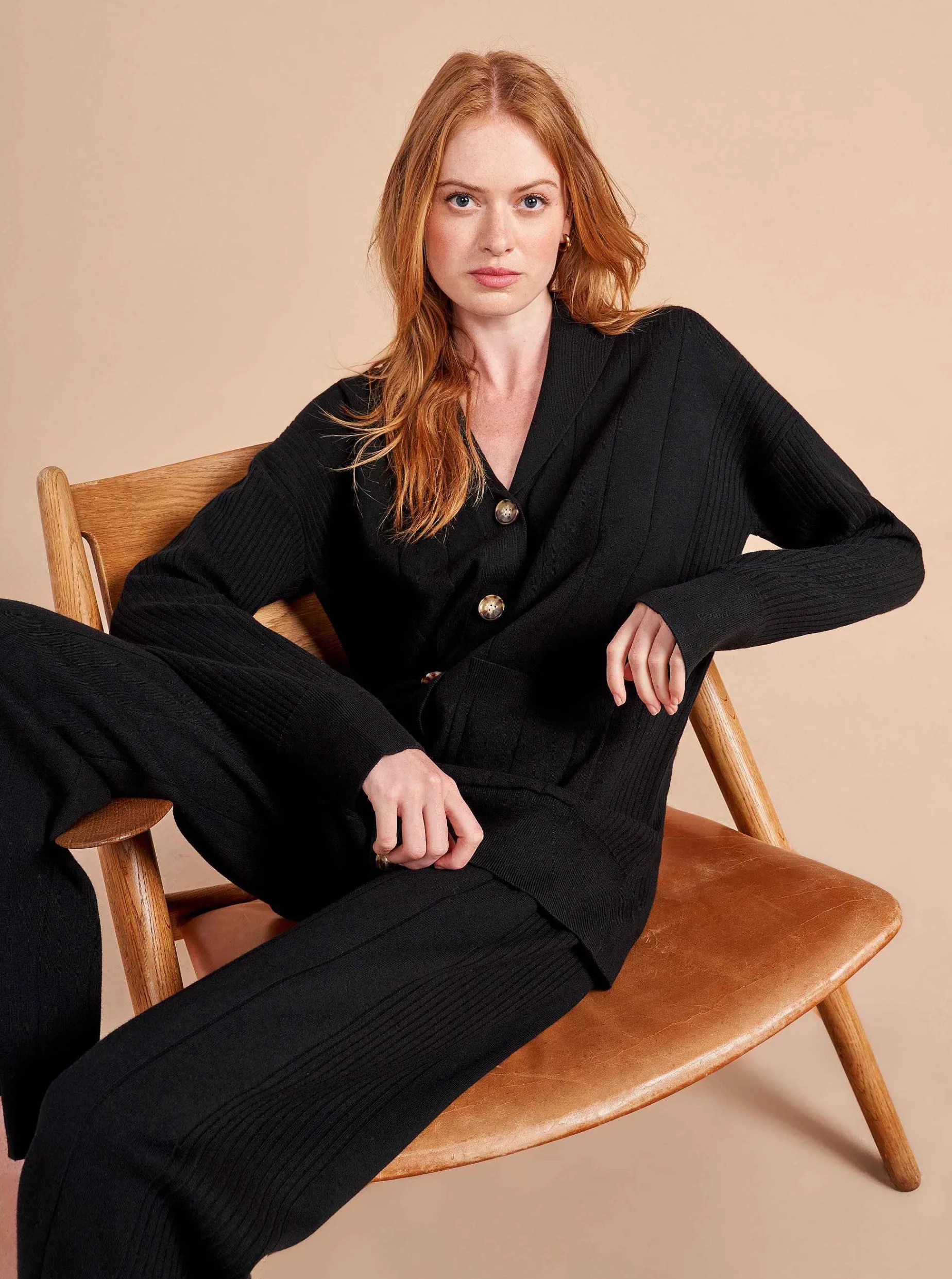La Ligne Molly Cardigan Black Discount