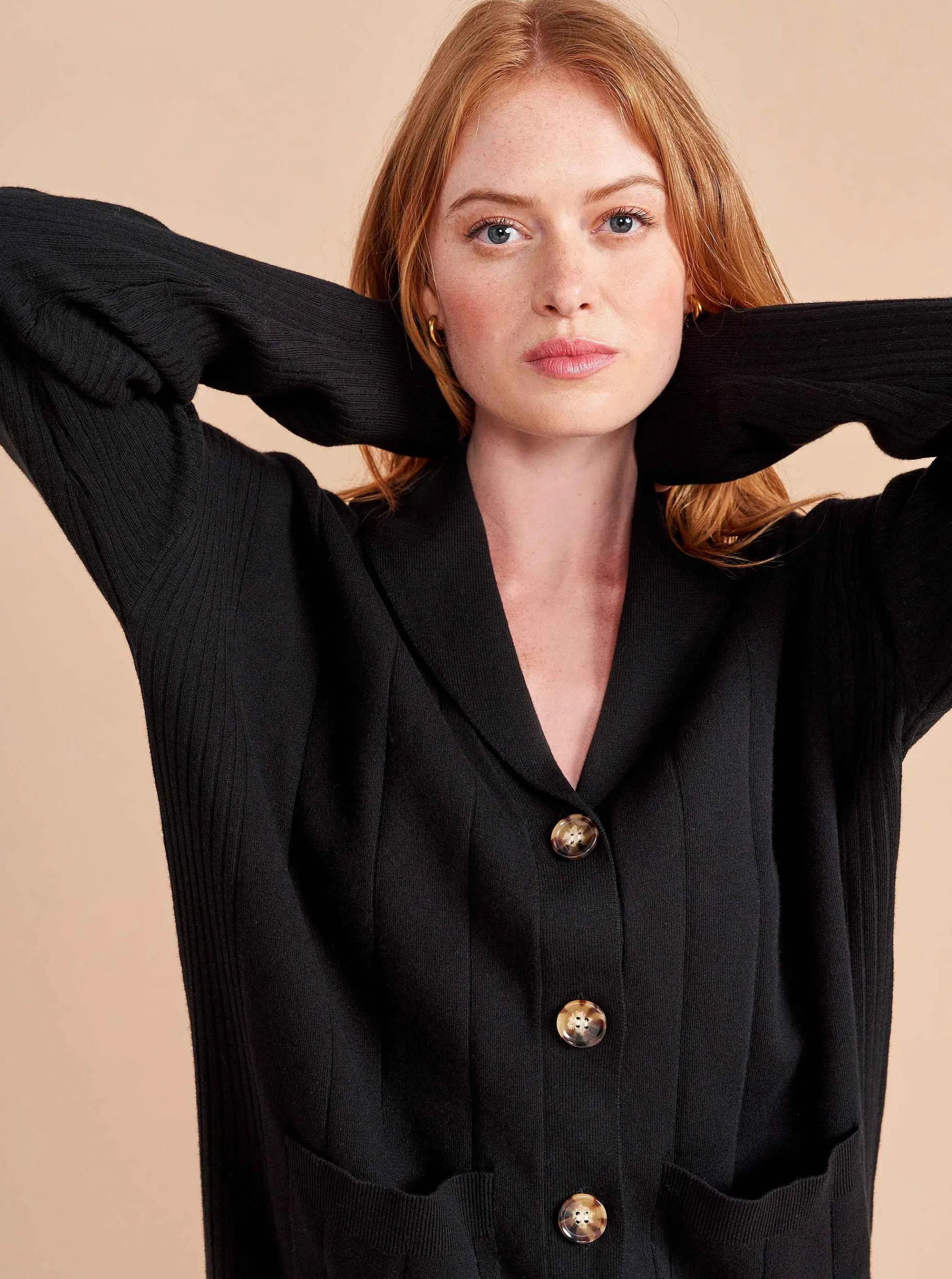 La Ligne Molly Cardigan Black Discount
