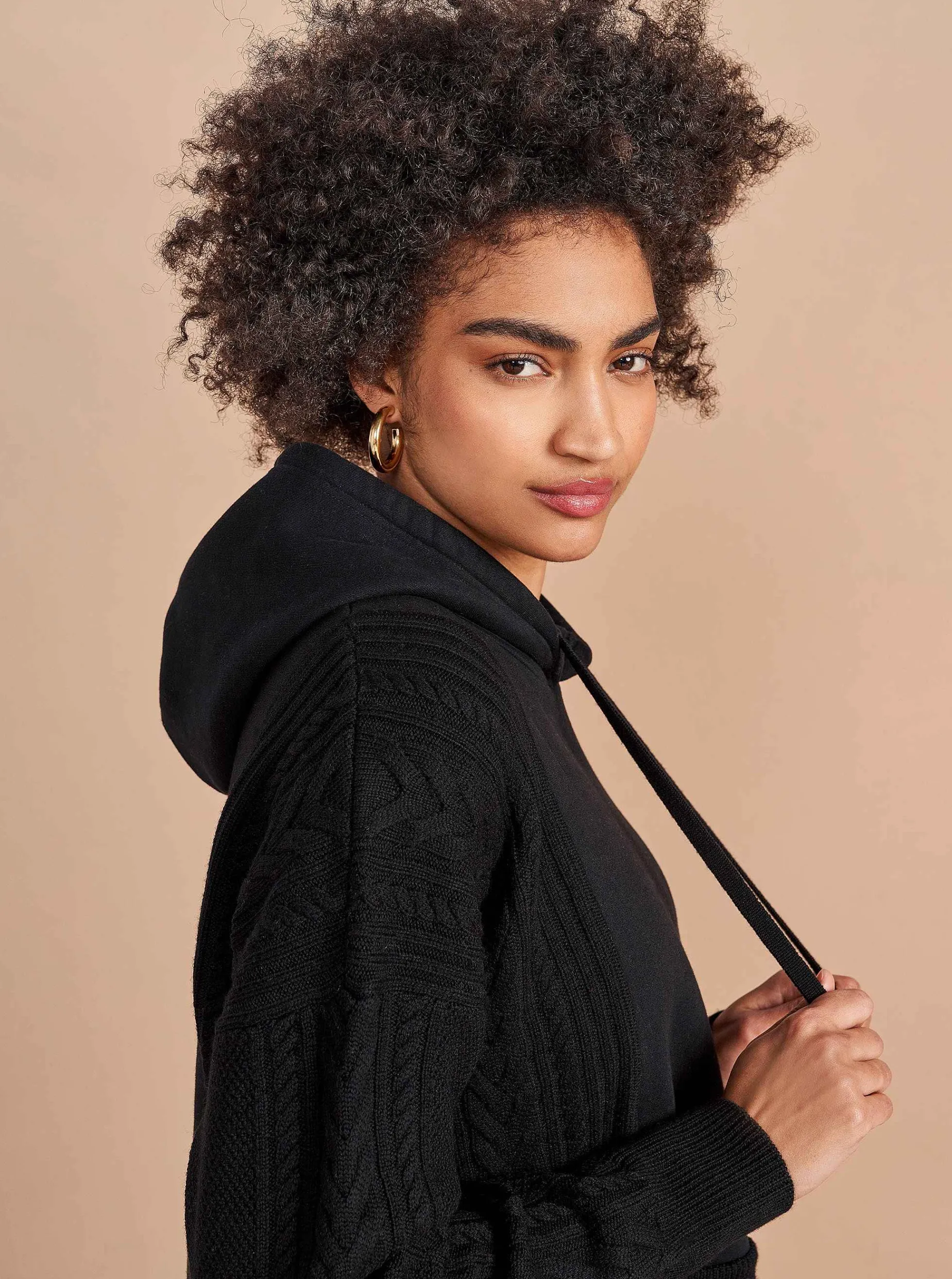 La Ligne Molly Hoodie Black Online