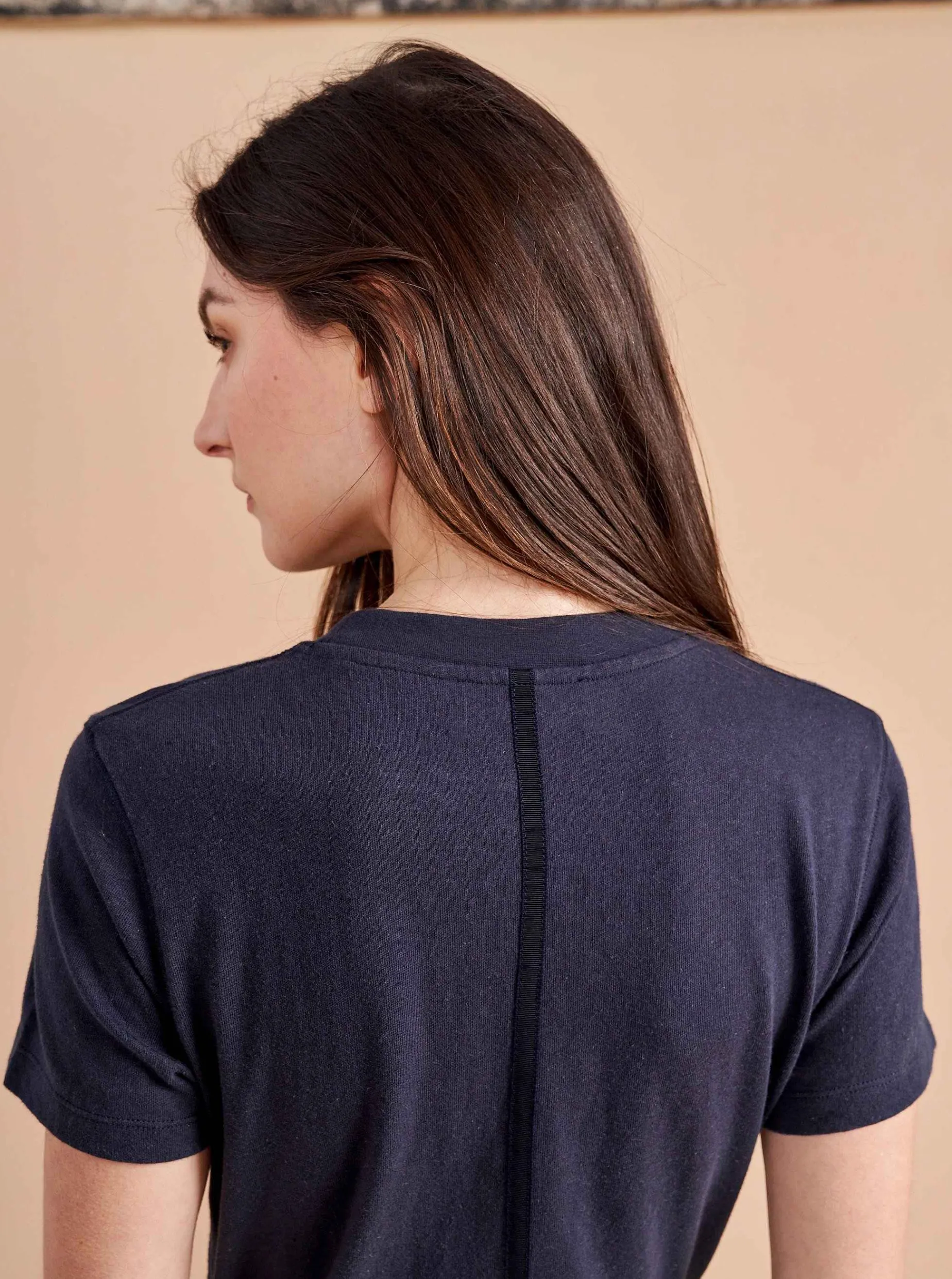 La Ligne Molly Tee Navy Cheap