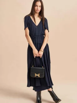 La Ligne Natalie Dress Navy Hot