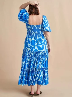 La Ligne Pyper Dress Pale Blue Store