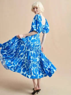 La Ligne Pyper Dress Pale Blue Store