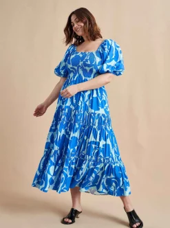 La Ligne Pyper Dress Pale Blue Store