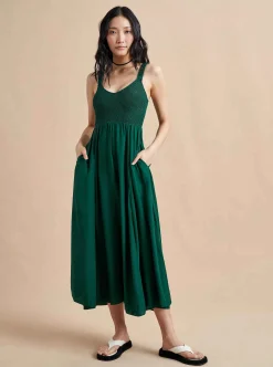 La Ligne Sarah Dress Green Cheap