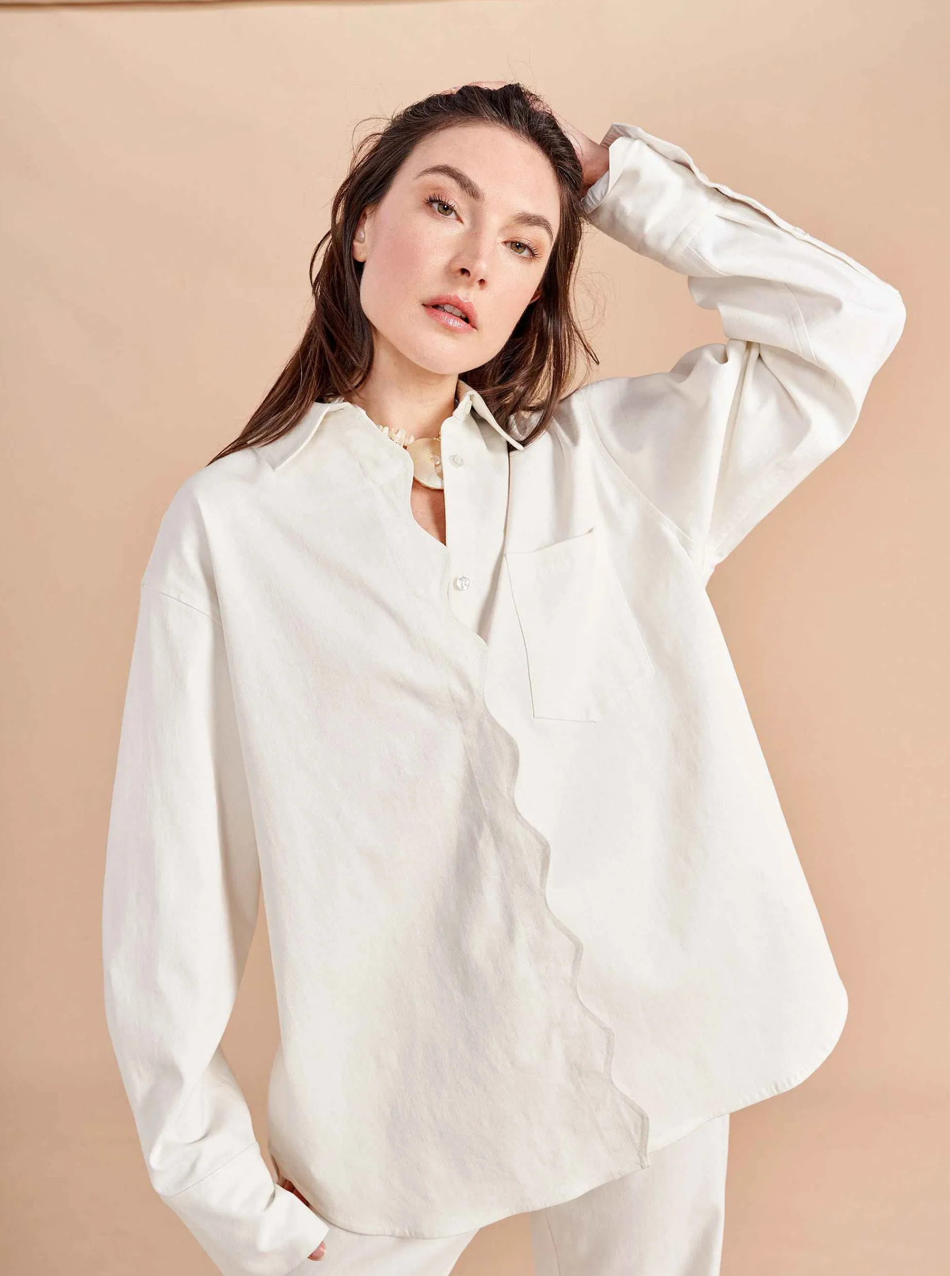 La Ligne Scallop Val Shirt Store