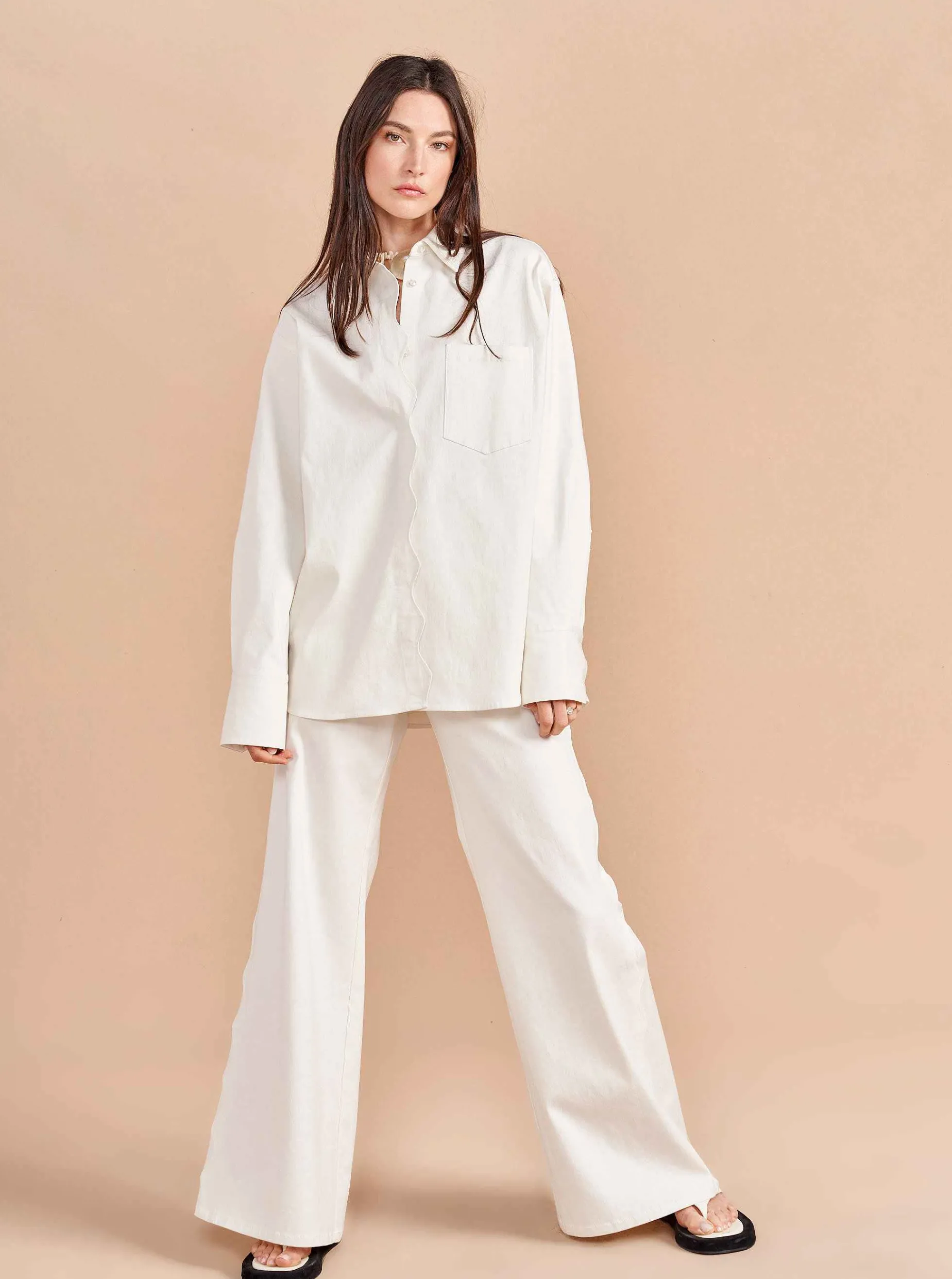La Ligne Scallop Val Shirt Outlet