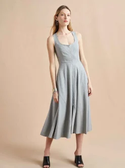 La Ligne Selby Dress Grey Hot