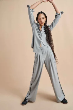 La Ligne Selby Trouser Grey Clearance
