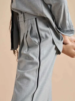 La Ligne Selby Trouser Grey Clearance